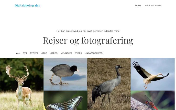 Screenshot of digitalphotografen.dk