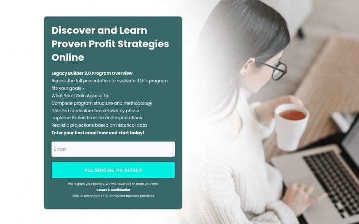 Screenshot of digitalprofitvibes.com