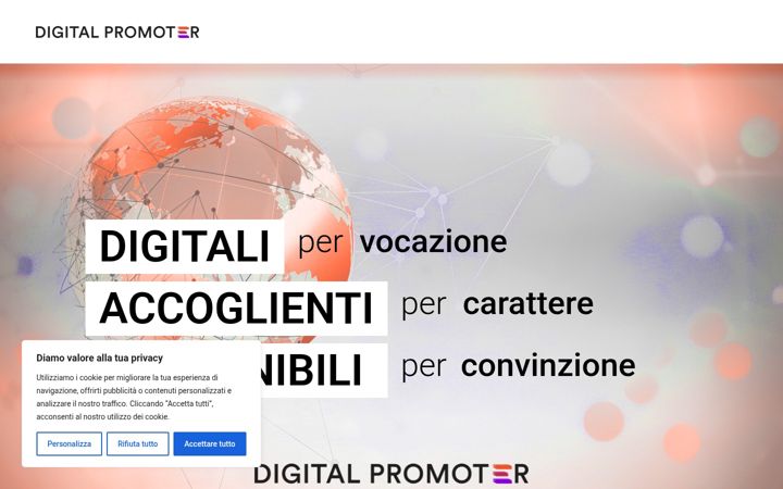 Screenshot of digitalpromoter.it