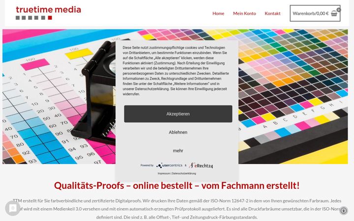 Screenshot of digitalproof-online.de