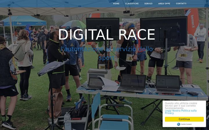 Screenshot of digitalrace.it