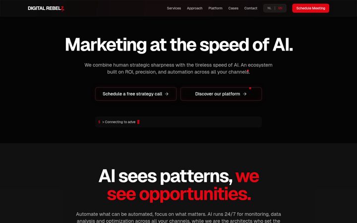 Screenshot of digitalrebelz.com