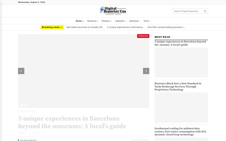 Screenshot of digitalreporterusa.com