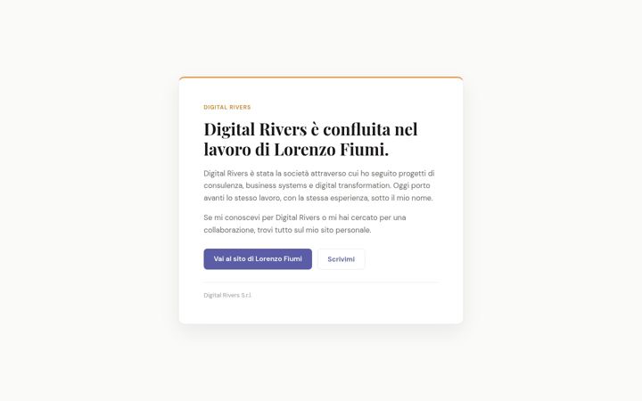 Screenshot of digitalrivers.it