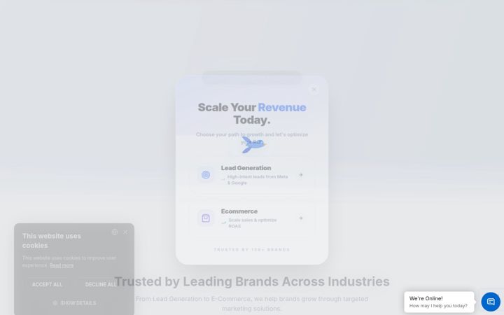 Екранна снимка на digitalroi.io