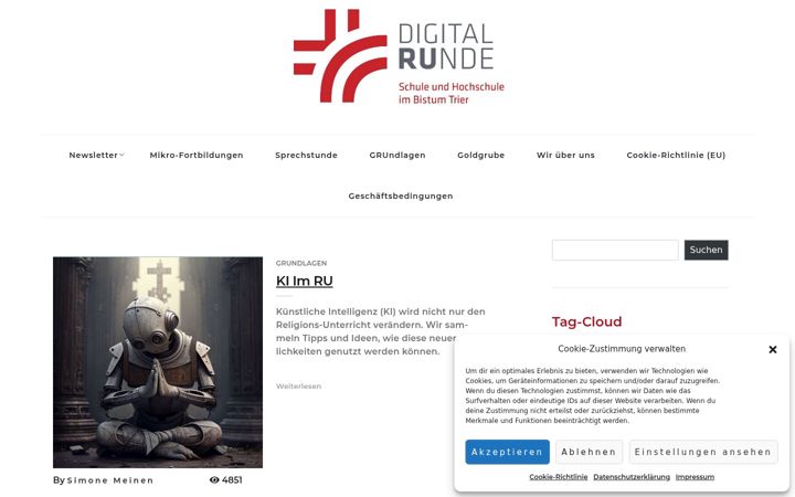 Screenshot of digitalrunde.de