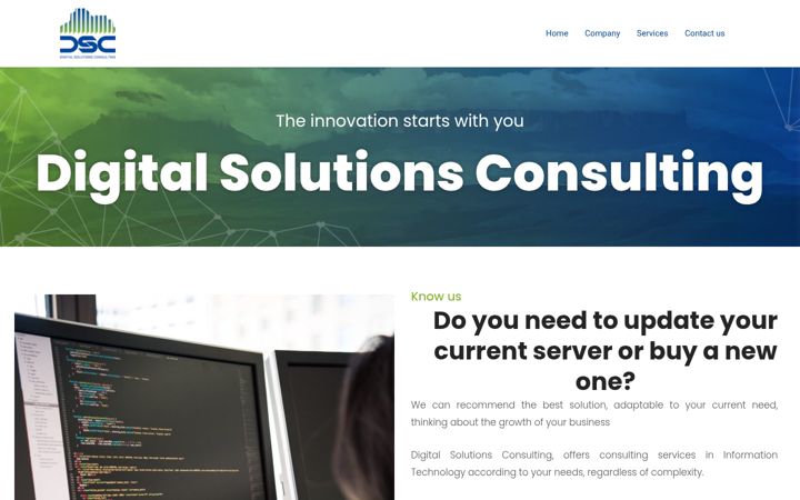 Screenshot of digitalsc-corp.com