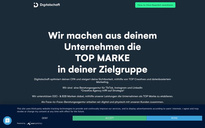 Screenshot of digitalschaft.com