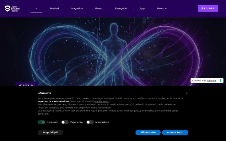 Screenshot of digitalsecurityfestival.it