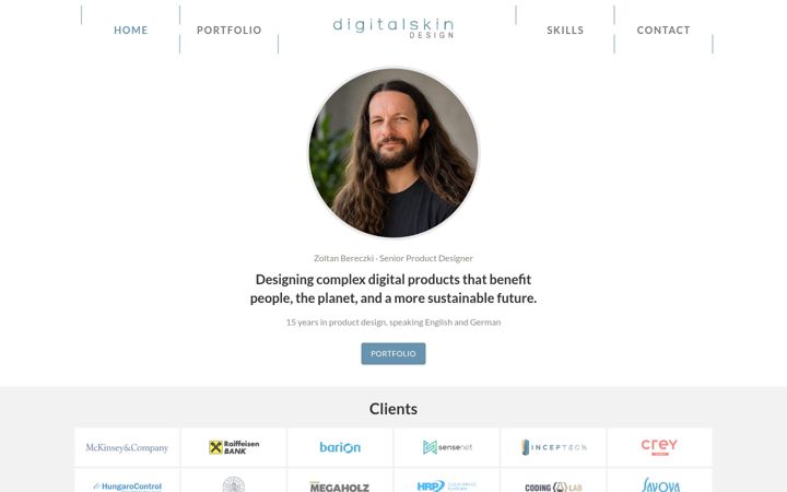Screenshot of digitalskindesign.com