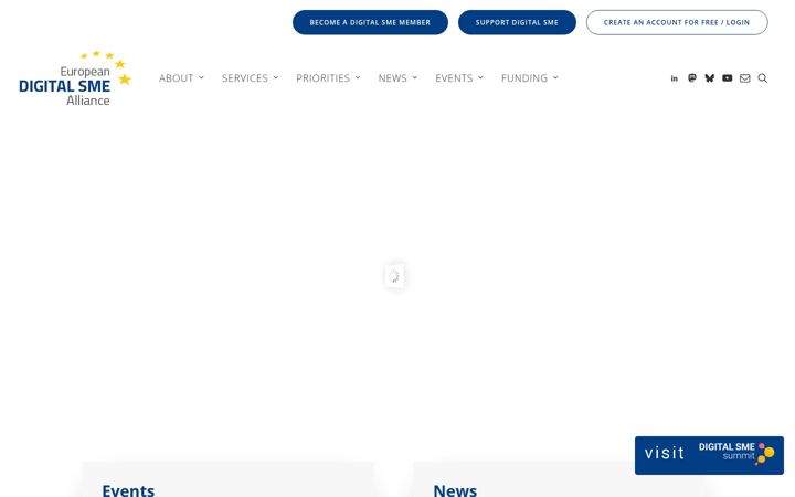 Screenshot of digitalsme.eu