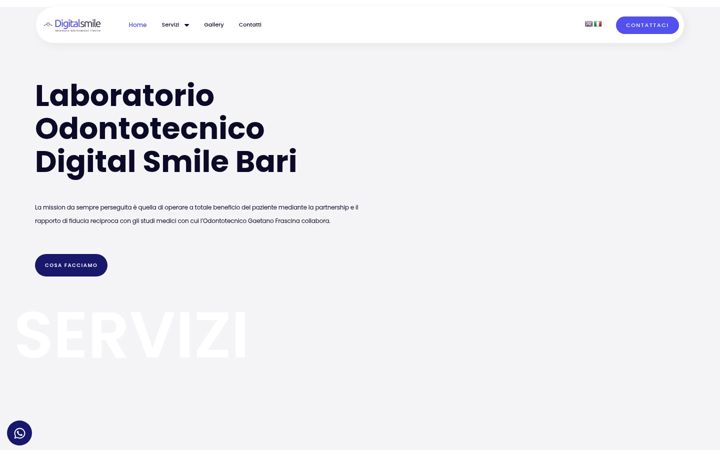 Screenshot of digitalsmile.it