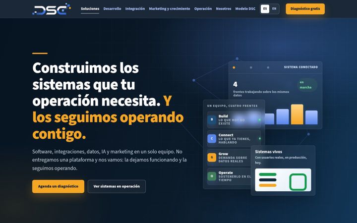 Screenshot of digitalsolutioncore.com