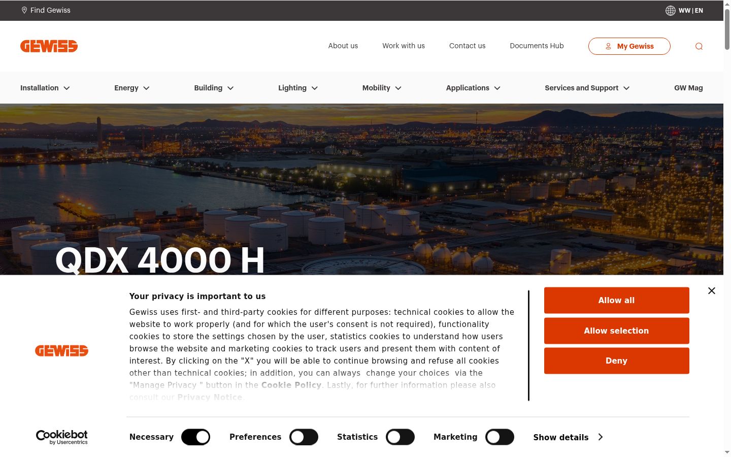 Screenshot tal-banner tal-kunsens muri qabel kwalunkwe interazzjoni