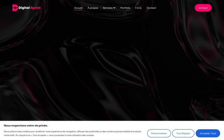 Screenshot of digitalsprint.ch