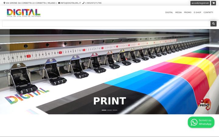 Screenshot of digitalsrl.it