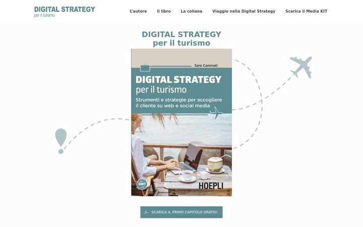 Screenshot of digitalstrategyturismo.it