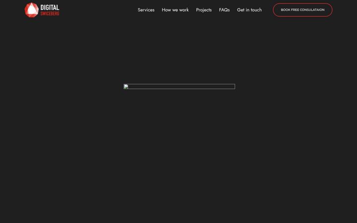 Screenshot of digitalswiceberg.com