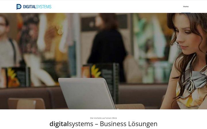 Screenshot of digitalsystems.ch