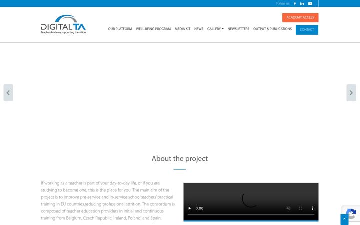 Screenshot of digitalta.eu