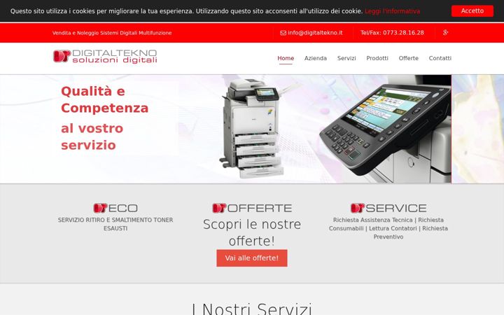 Screenshot of digitaltekno.it