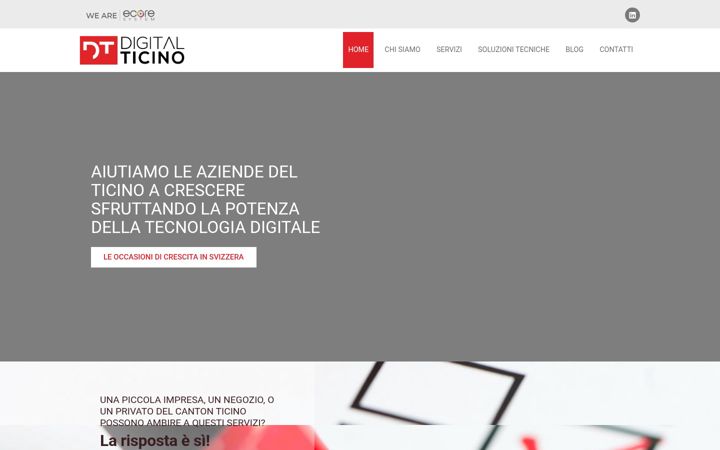 Screenshot of digitalticino.ch
