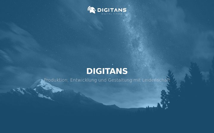 Screenshot of digitaltitans.de