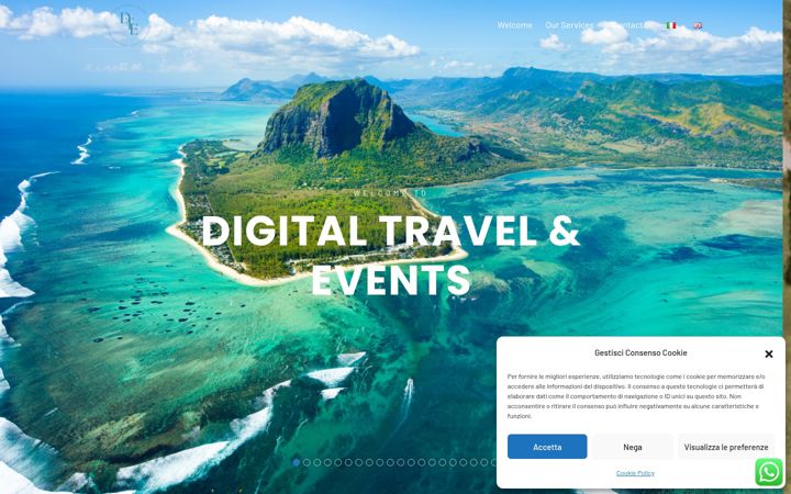 Screenshot of digitaltravels.it