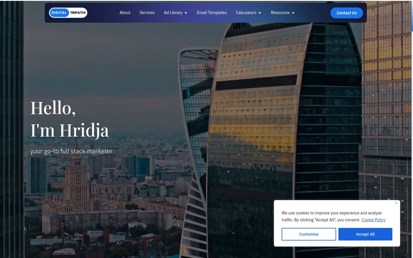 Sutikimo reklamjuostės, rodytos prieš bet kokią sąveiką, ekrano kopija