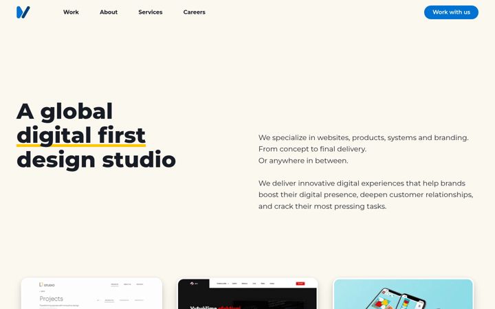 Screenshot of digitalvision.design