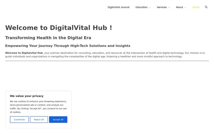 Captură de ecran a digitalvital.org