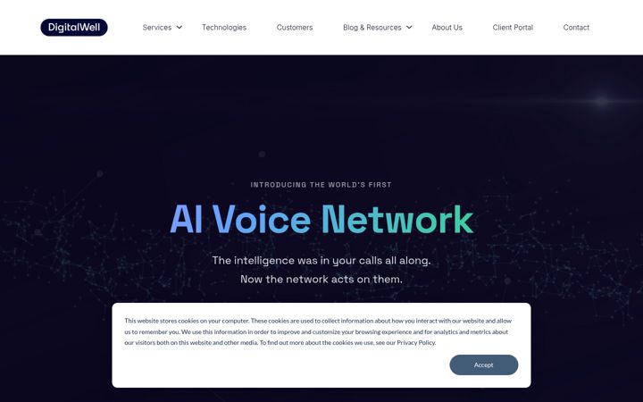 Screenshot of digitalwell.com