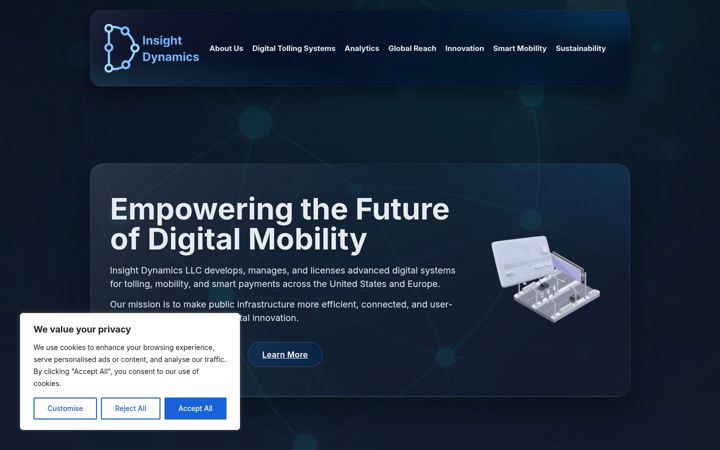 Screenshot of digitalwisdomcorp.com