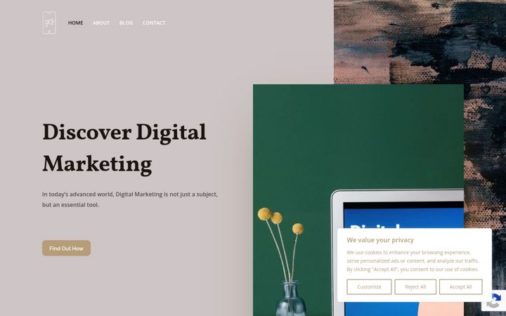 Screenshot of digitalwithlijo.com