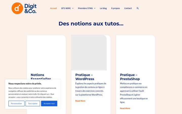 Screenshot of digitandco.com