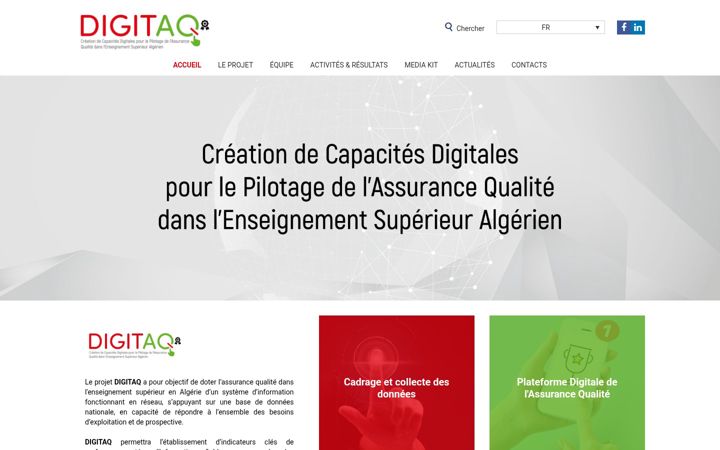 Screenshot of digitaq.eu