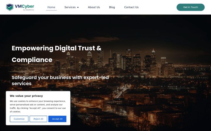 Screenshot of digitassurance.com