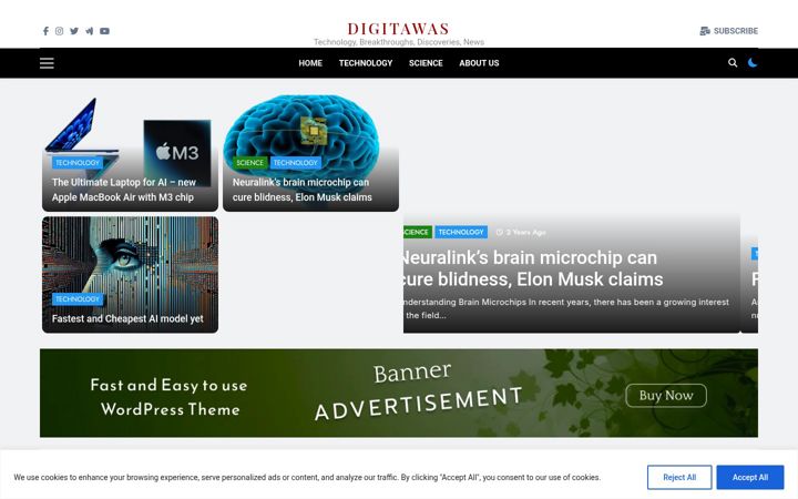 Screenshot of digitawas.com
