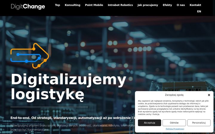 Screenshot of digitchange.eu