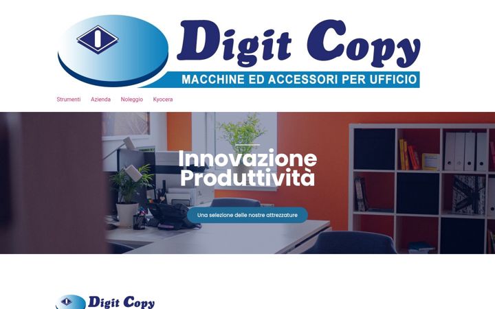 Screenshot of digitcopy.it