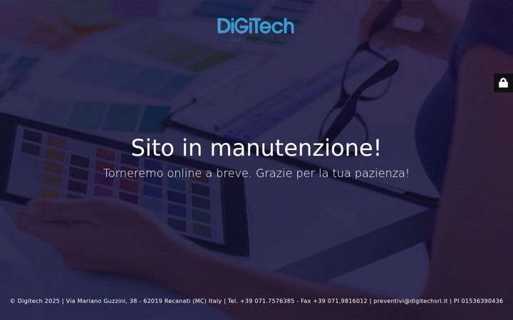Snímek obrazovky digitechsrl.it
