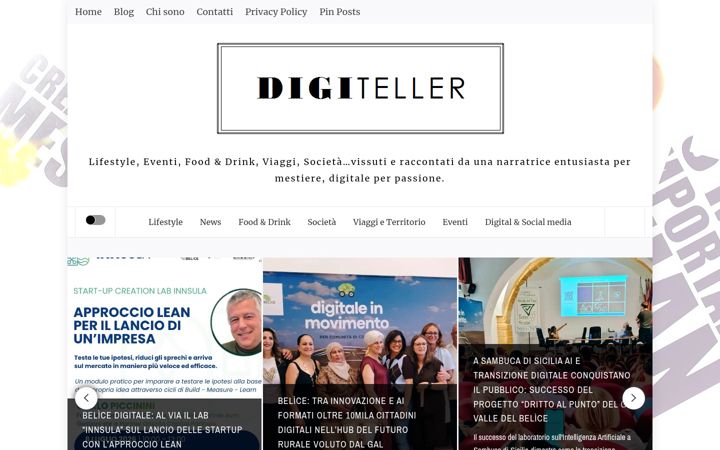 Screenshot of digiteller.it