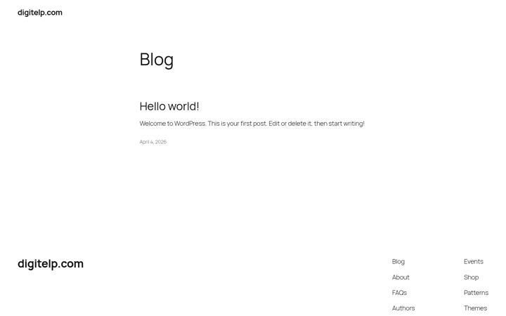 Screenshot of digitelp.com