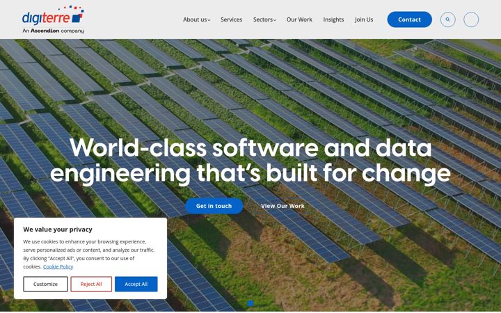 Screenshot of digiterre.com