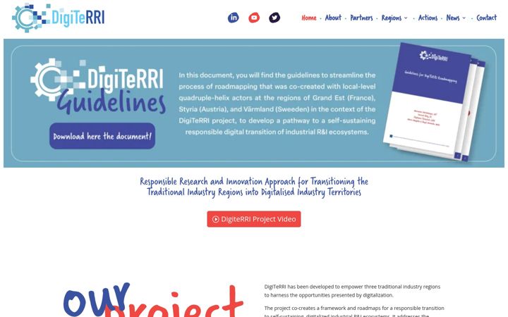 Screenshot of digiterri.eu