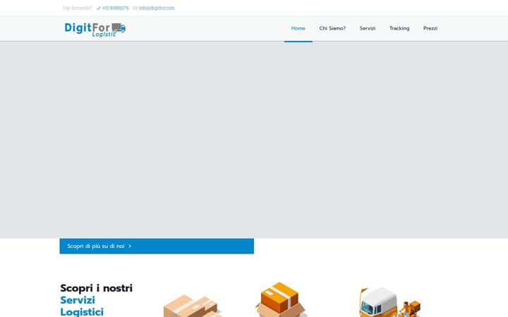 Screenshot of digitforlogistic.com