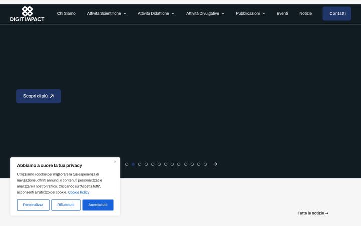 Screenshot of digitimpact.eu