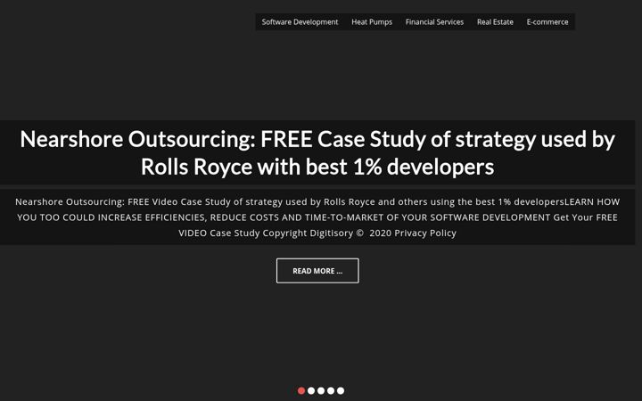 Screenshot of digitisory.com