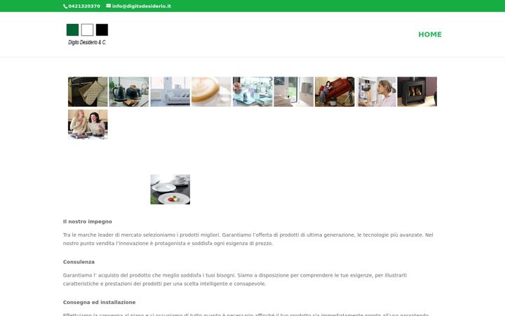 Screenshot of digitodesiderio.it