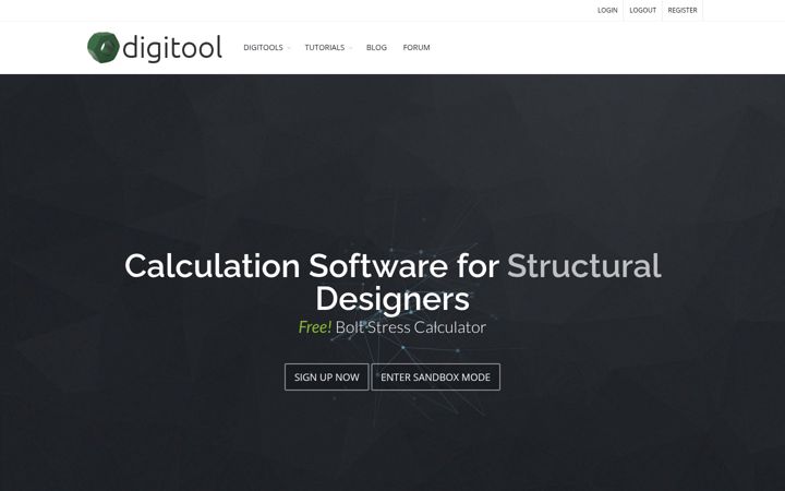 Screenshot of digitool.org
